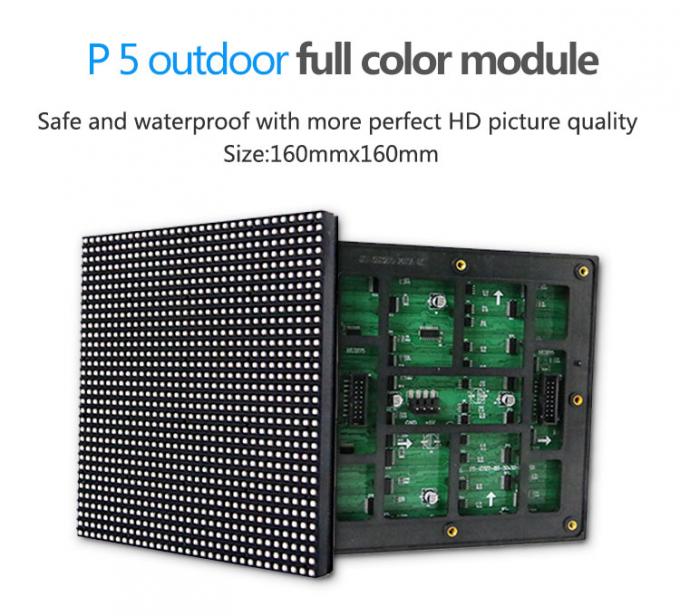 نمایشگر Hub75 LED نمایشگر P5 نمایشگر ماتریس نقطه دایره ای / دیجیتال P3 P4 P5 نشانگر تبلیغاتی